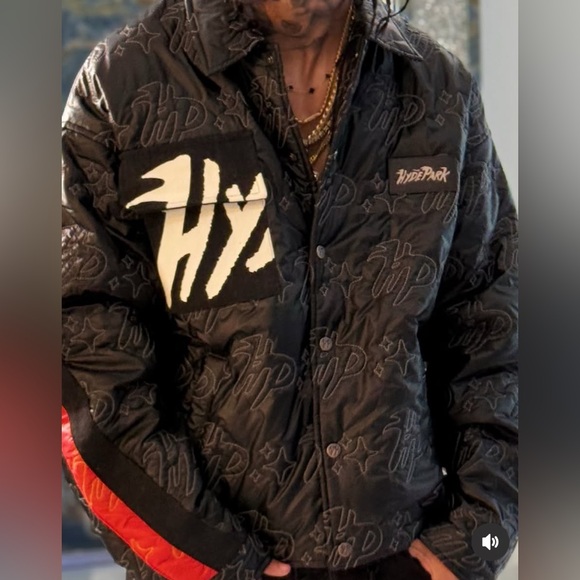 Hyde Park Moto Racer Coach Jacket in Black Bomber Jacket Size M NWT - Picture 2 of 10